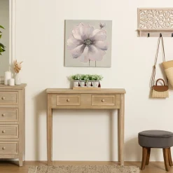 Toile peinte "Fleurs"