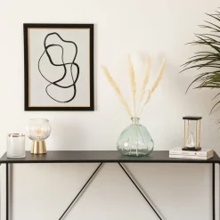 Vase rond verre recyclé