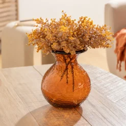 Vase verre martelé "Alric"