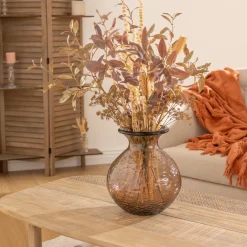 Vase verre martelé "Alric"